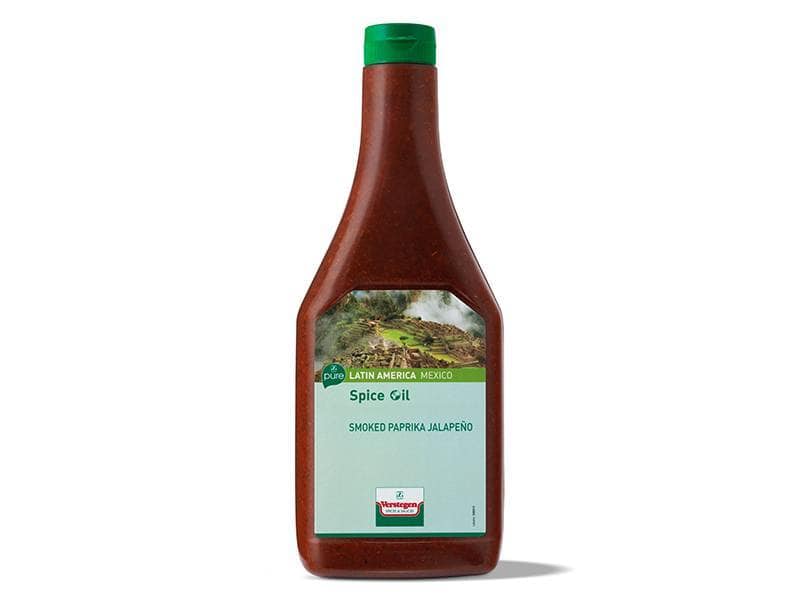 Verstegen's Spice Oil, Infused with paprika and jalapeño