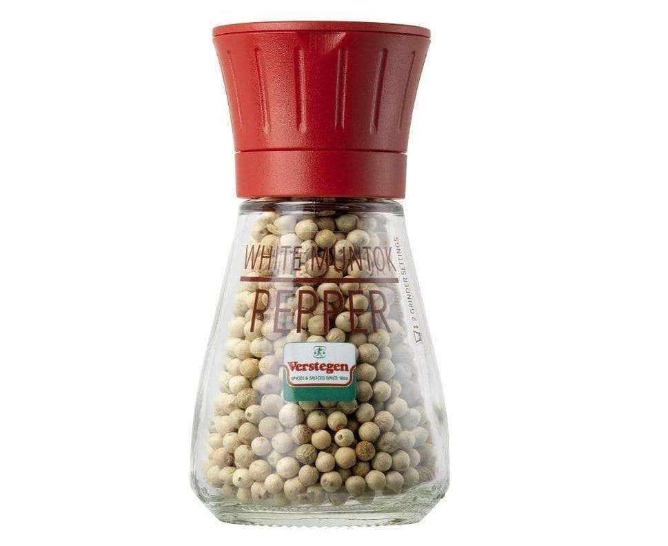 Verstegen White Muntok Pepper Grinder