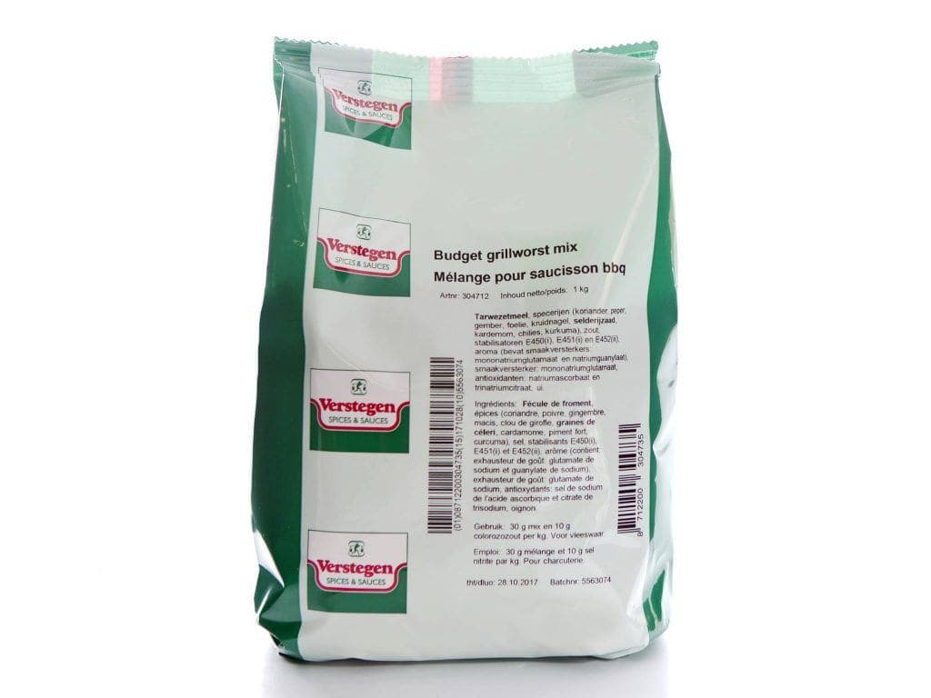 Vertsegen Grill Sausage Mix Burgundy Budget Pack