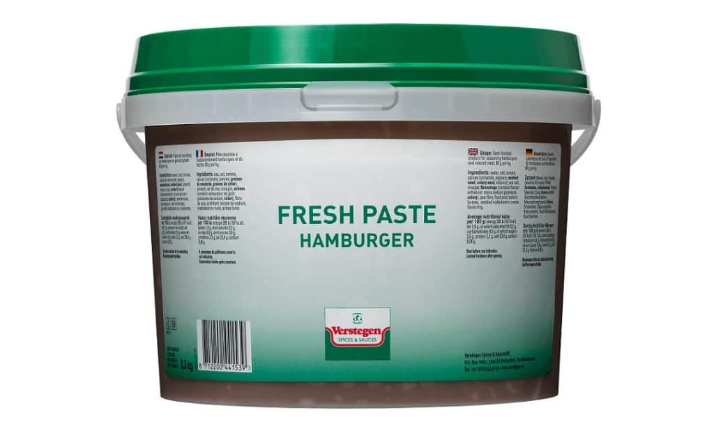 Verstegen Hamburger Paste