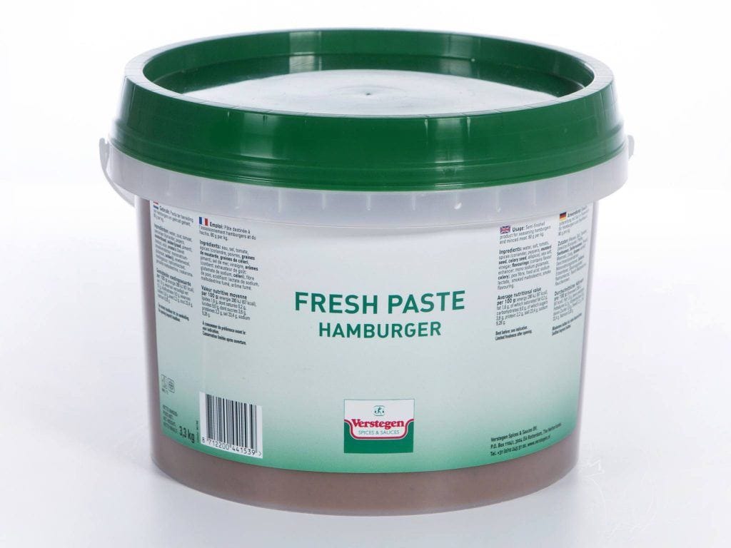Verstegen Fresh Paste Hamburger