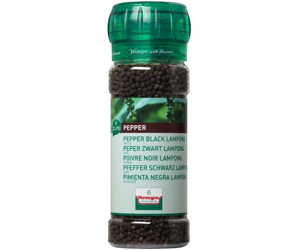 Verstegen Black Lampong Pepper Grinder