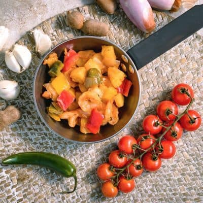 Sweet and Sour Prawns