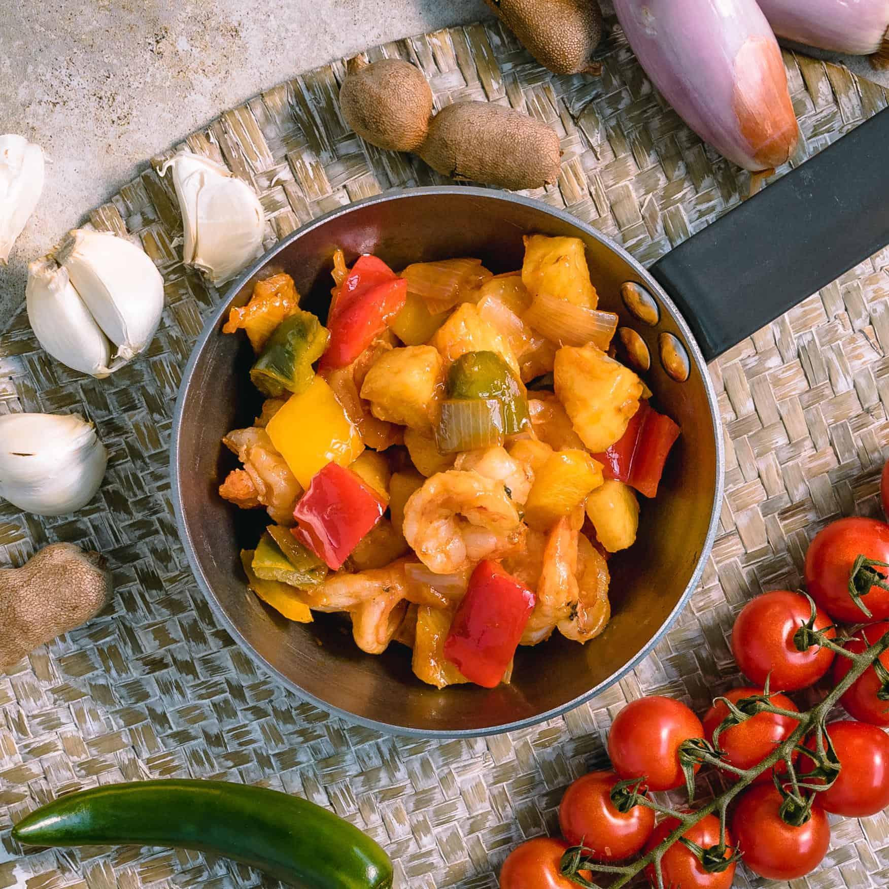 Prawn Sweet and Sour