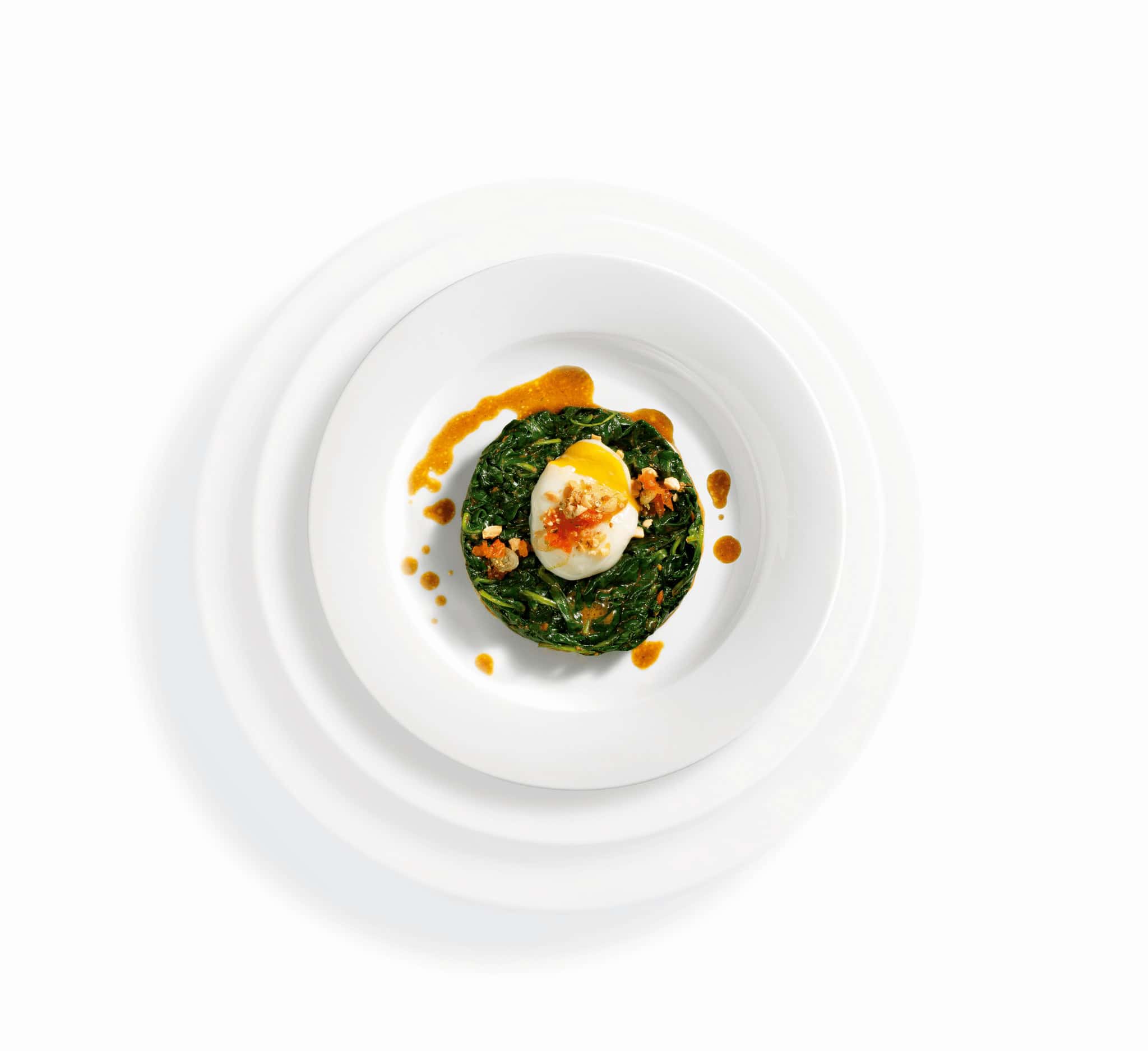 Spiced Poached Eggs