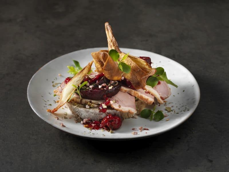 Smoked Duck Breast and Beetroot