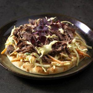 Pulled Boar Flat bread