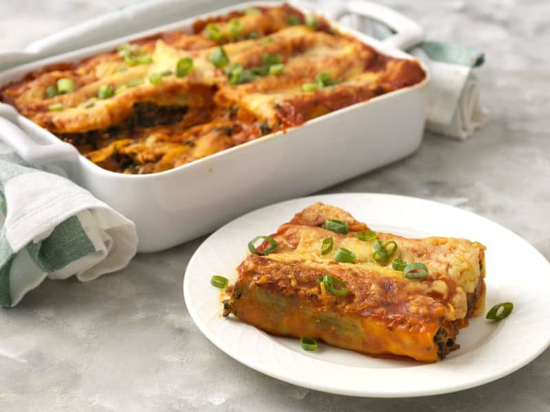 Spanish Spiced Cannelloni