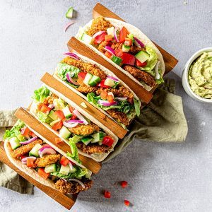 Crispy Chicken Wraps