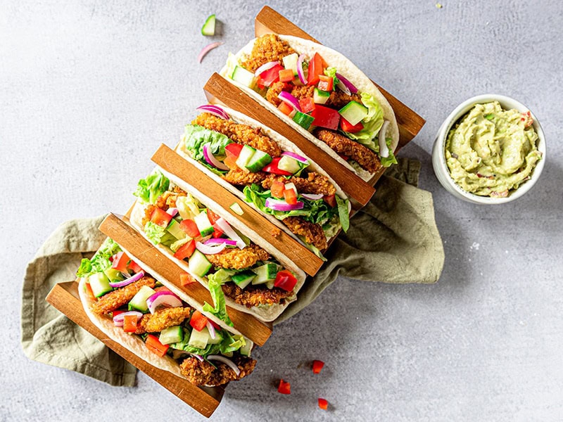 Crispy Chicken Wraps