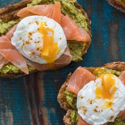 Avocado and Salmon