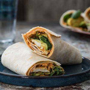 Chicken Avocado Wraps