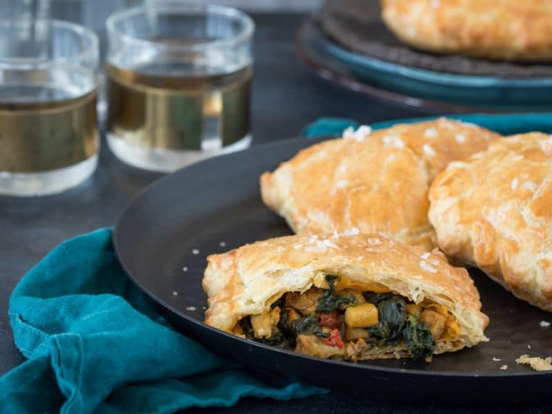 Chicken Puff Pastry Tarts