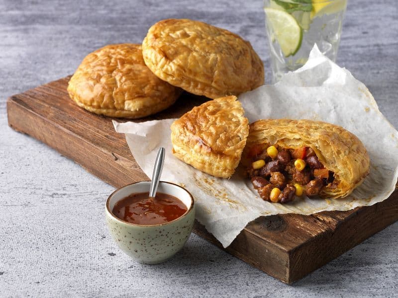 Mexican Puff Pastry Parcels