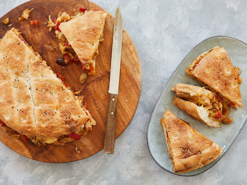 Stuffed Turkish Bread