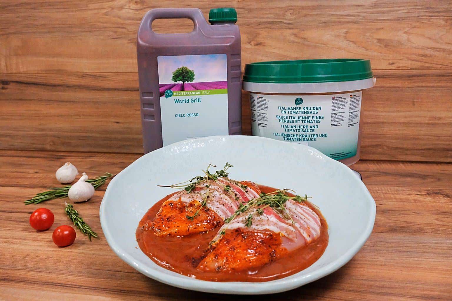 Verstegen Italian Pancetta & Mozzarella Chicken Verstegen Spices & Sauces UK Ltd