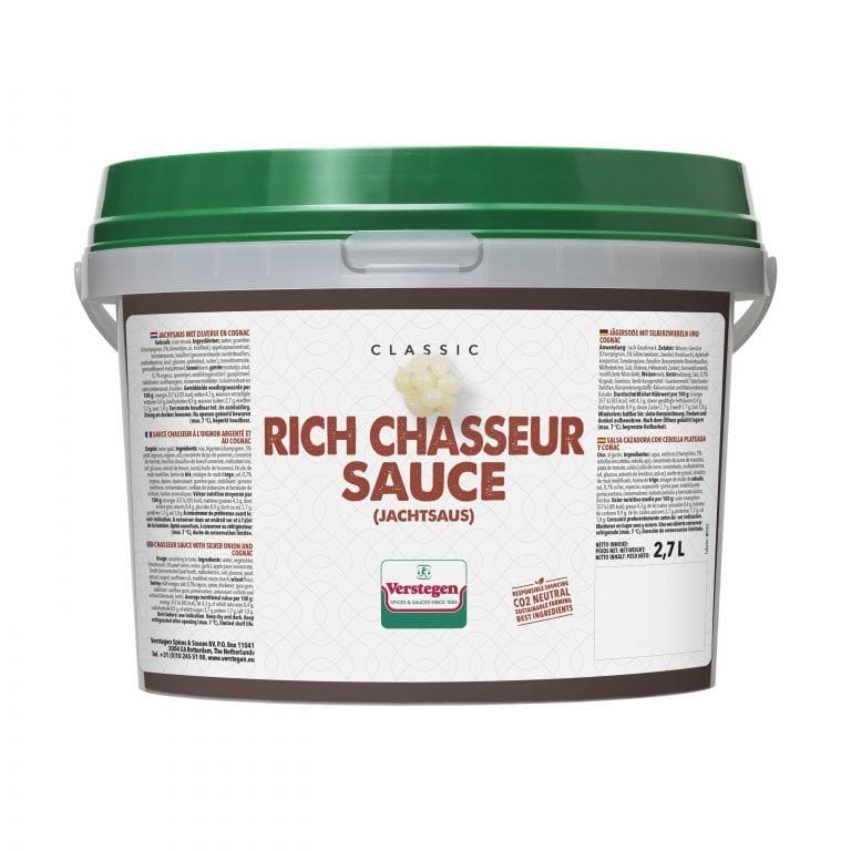 Verstegen Rich Chasseur Sauce Verstegen Spices & Sauces UK Ltd
