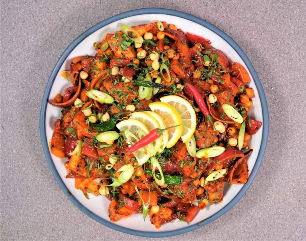 Tandoori Pork and Pineapple Stir Fry