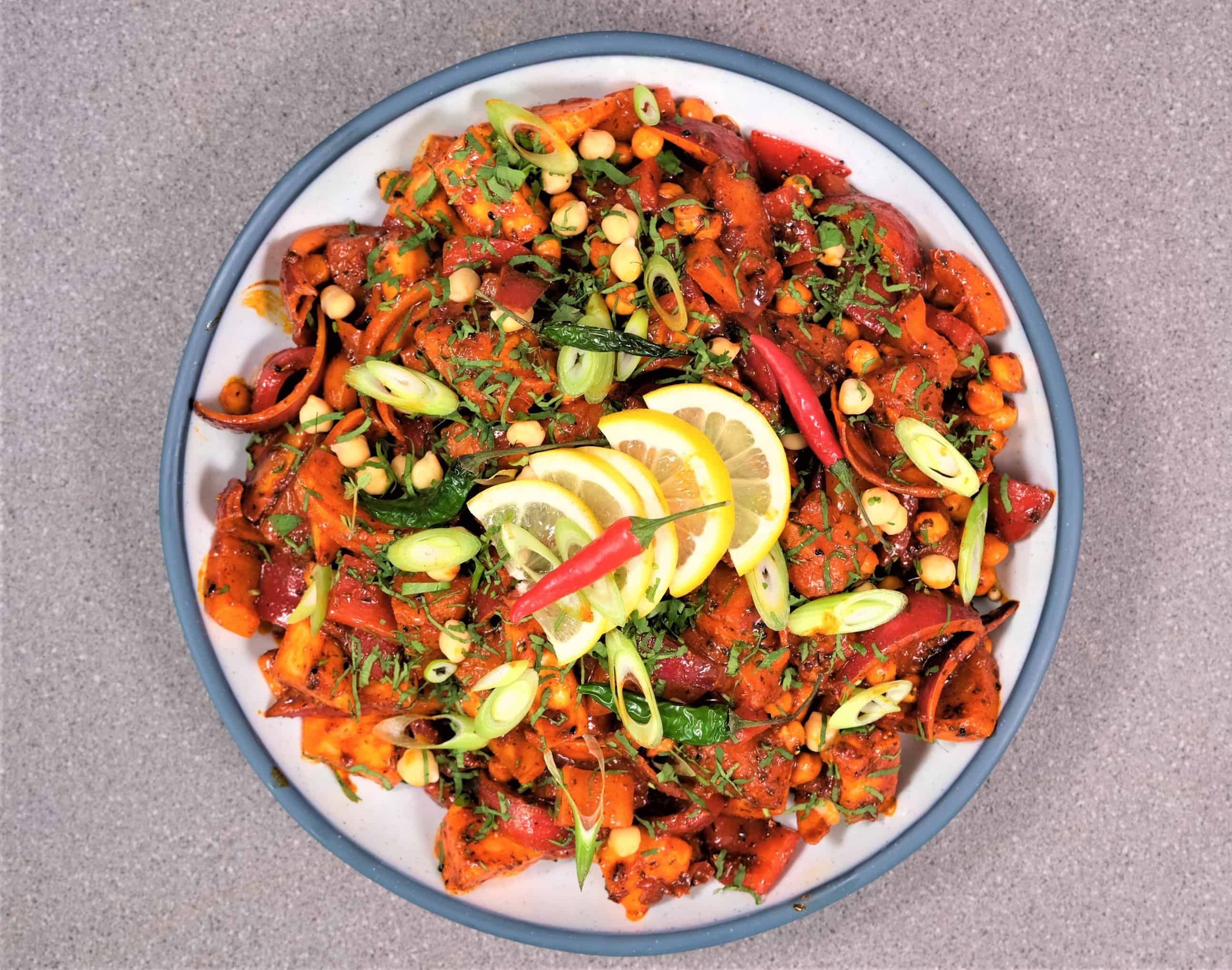 Tandoori Pork and Pineapple Stir Fry
