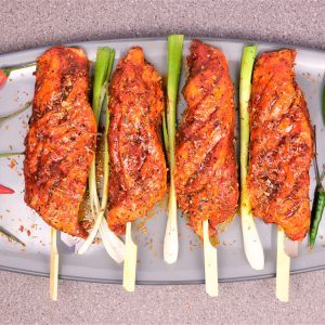 Piri Piri Duck Kebabs