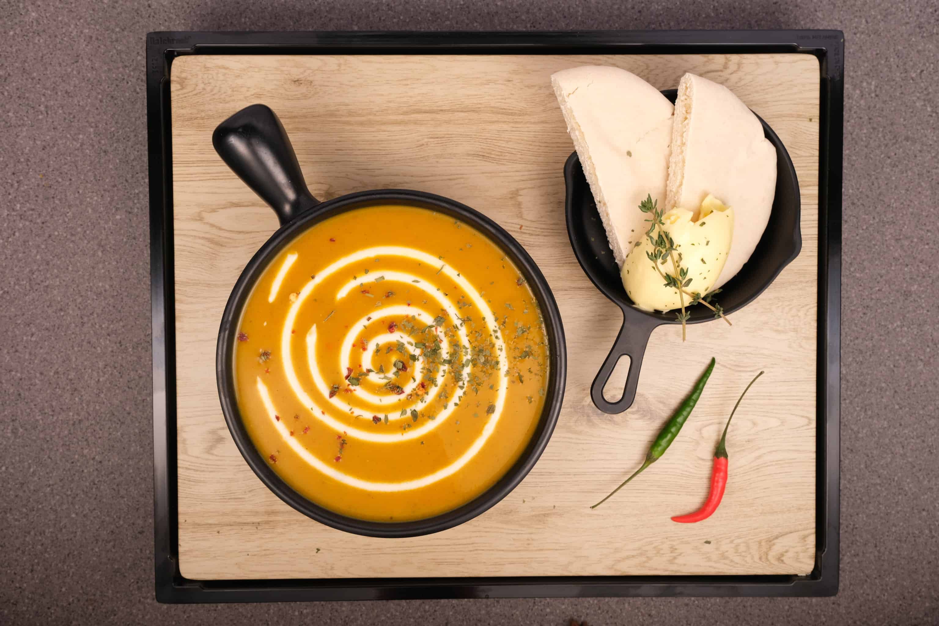 Bombay Sweet Potato Soup