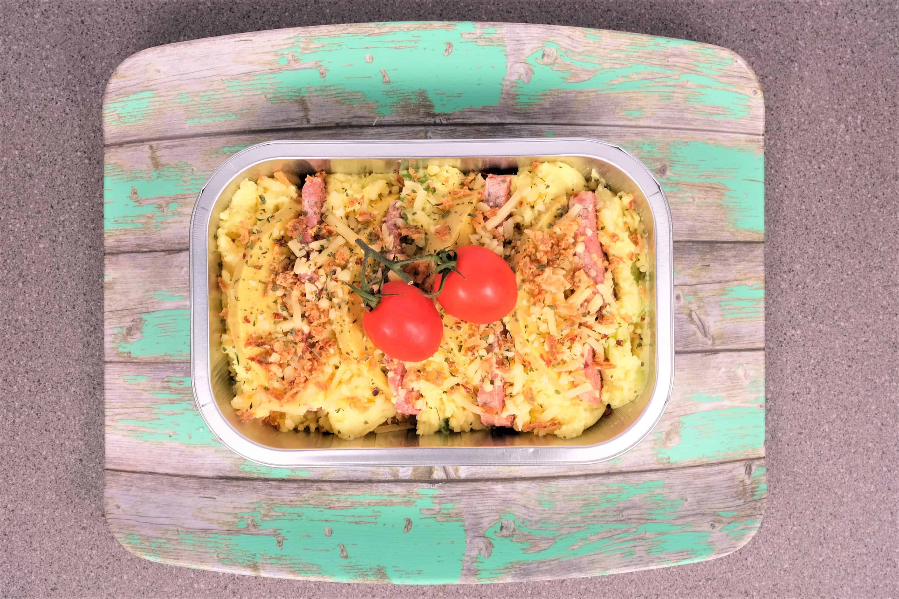 Honey Mustard Corned Beef Hash