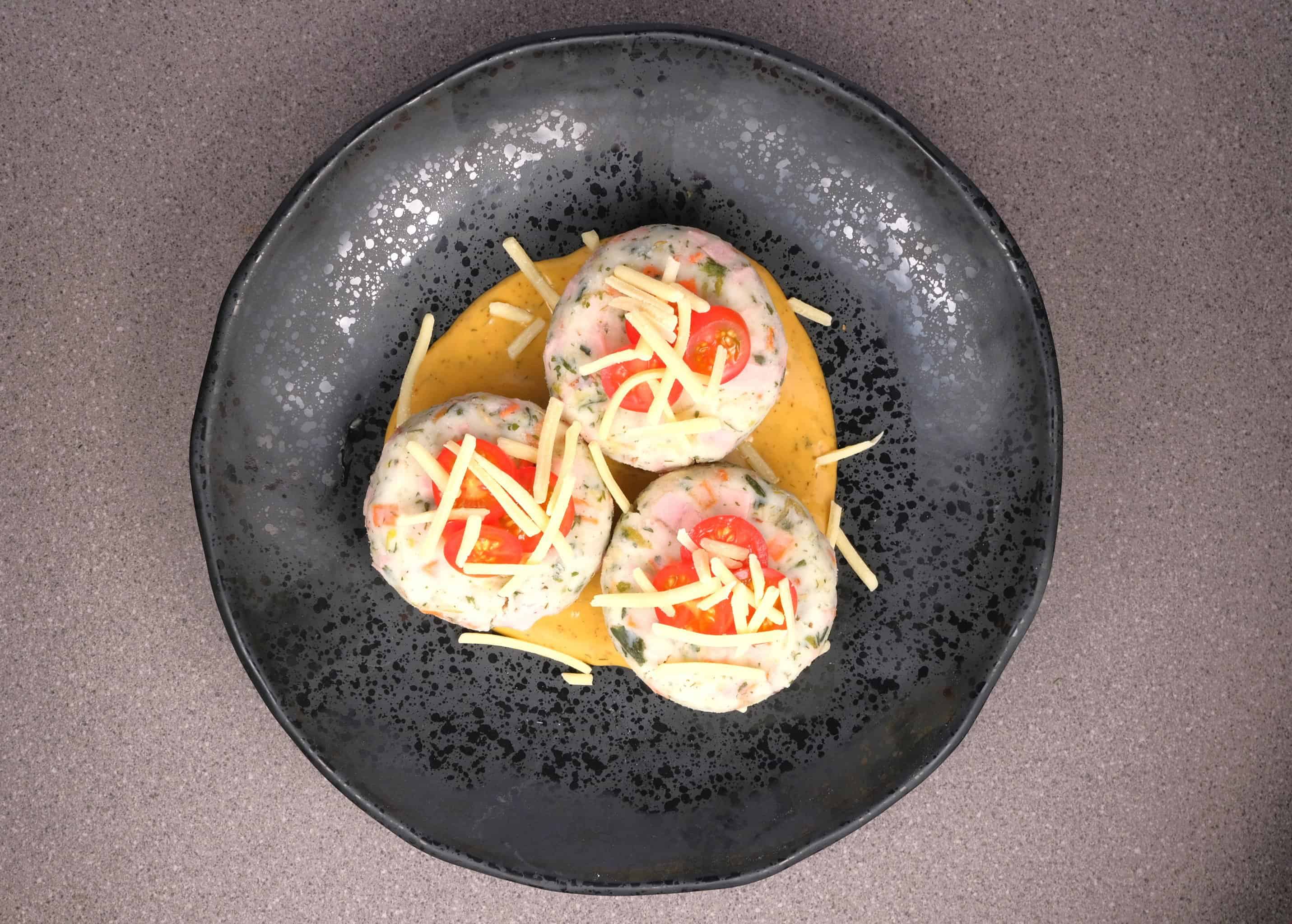 Ham Potato cakes