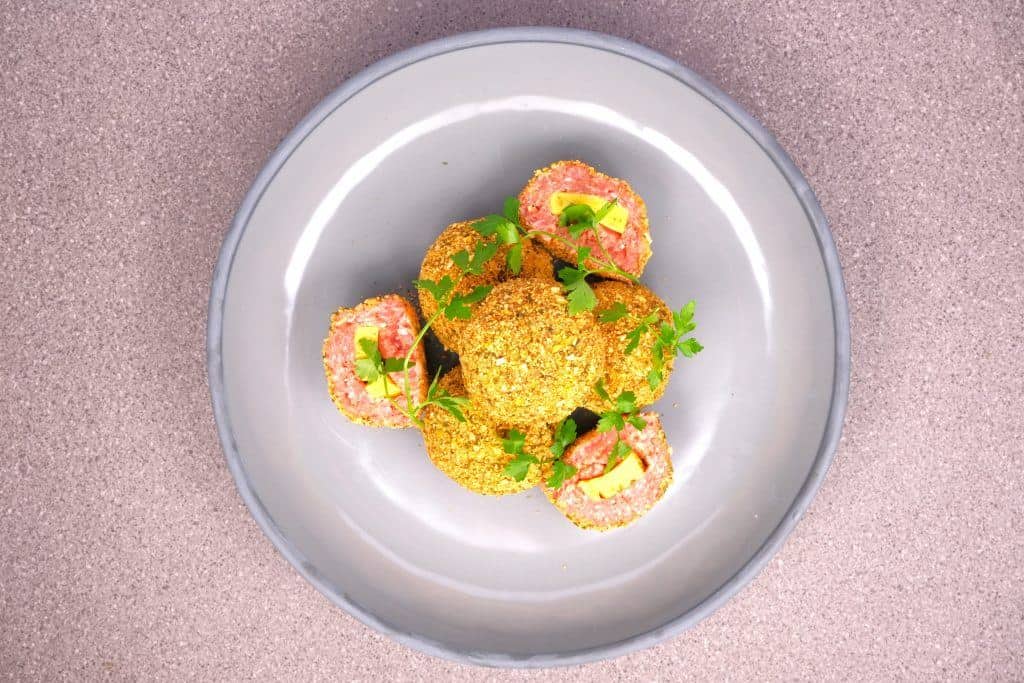 Honey Mustard Lamb Bonbons
