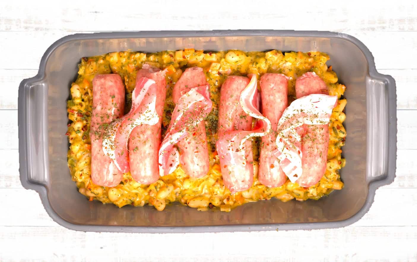 Cajun chicken cassoulet