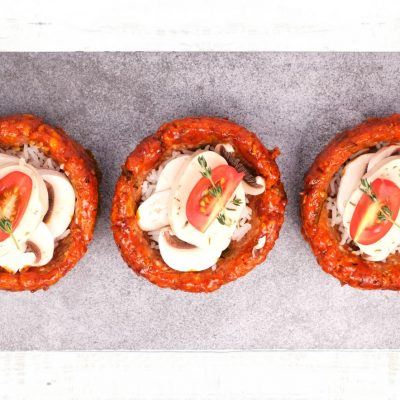 Jambalaya pork cups