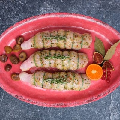 Christmas Chicken Ballotine