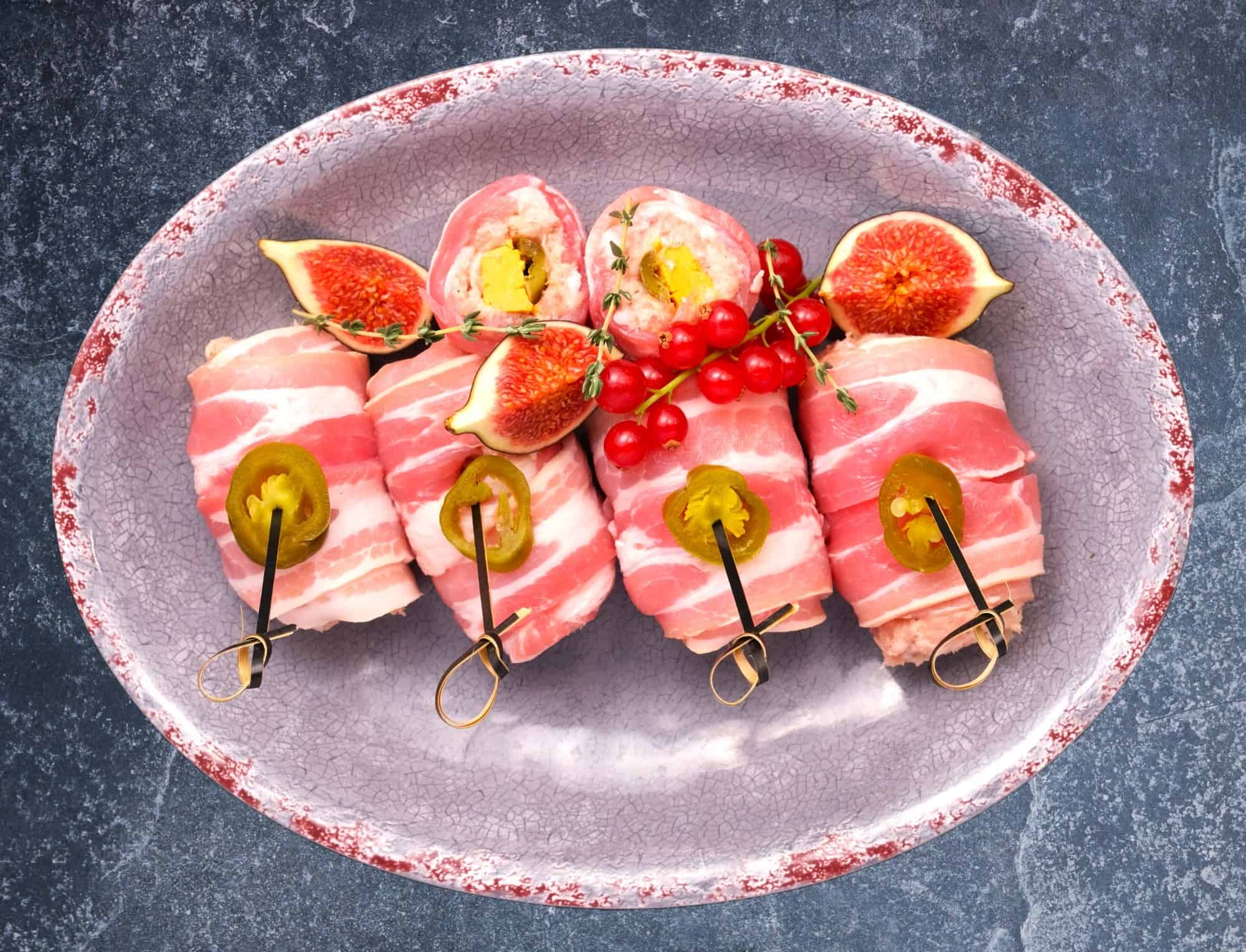 Nacho and jalapeño pigs in blankets