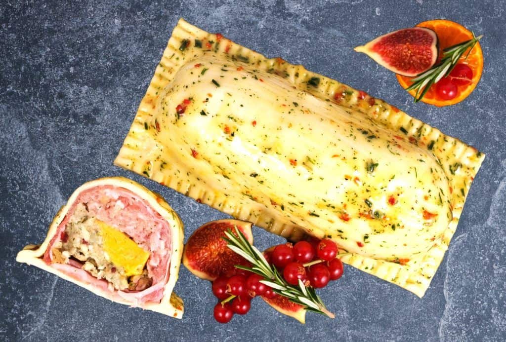 Pig in blanket wellington