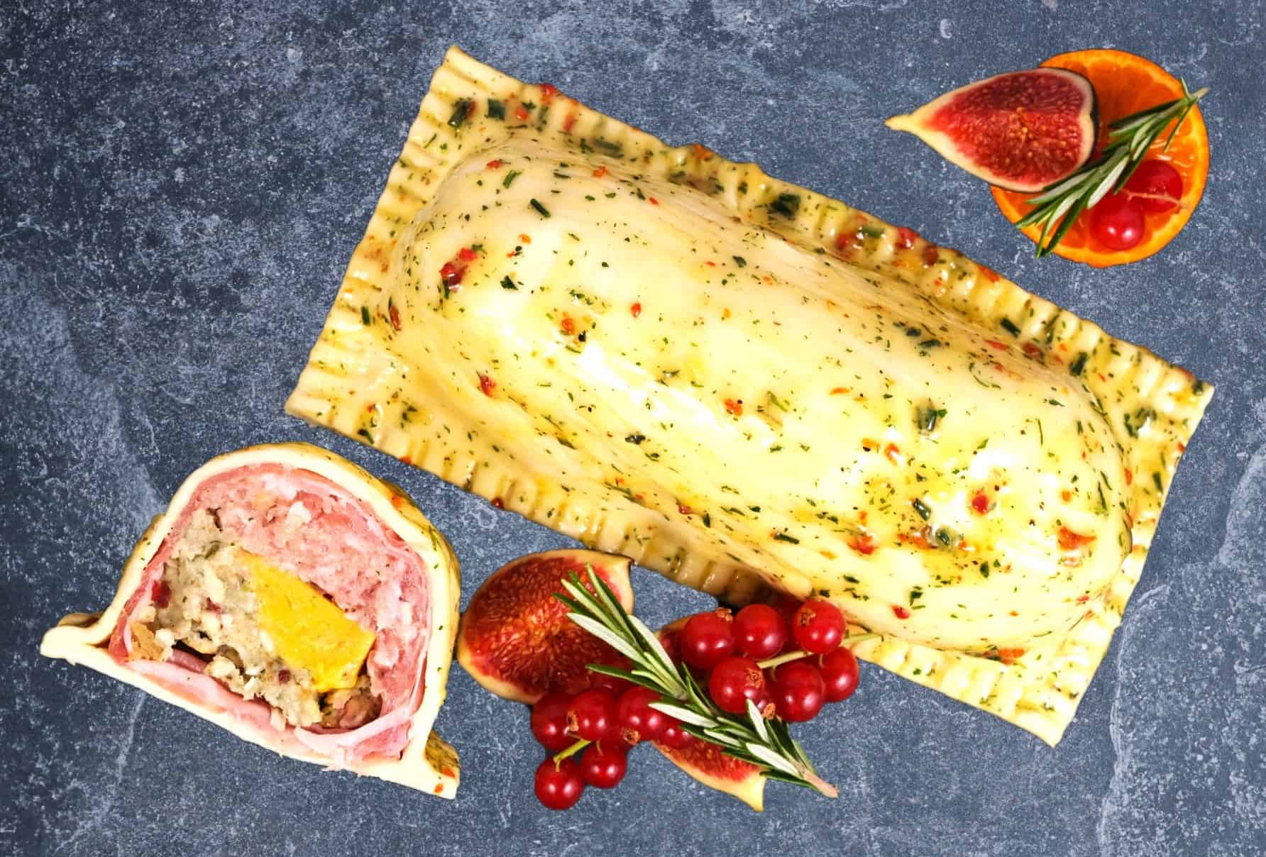 Pig in blanket wellington