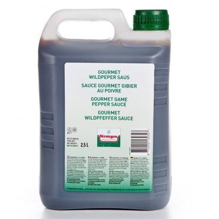 130302 gourmet wildpeper saus 2,5 l