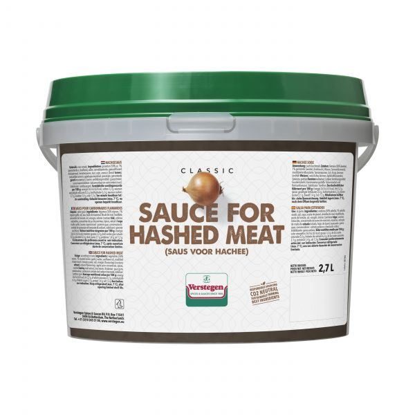 408803 Classic sauce for hashed meat - saus voor hachee 2,7 ltr