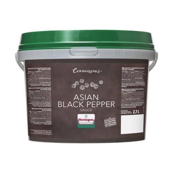 477502 Connoisseur asian black pepper sauce 2,7 ltr