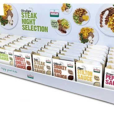 Verstegen Steak Night Display