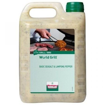 World Grill Basic Sea Salt & Lampong Pepper PURE